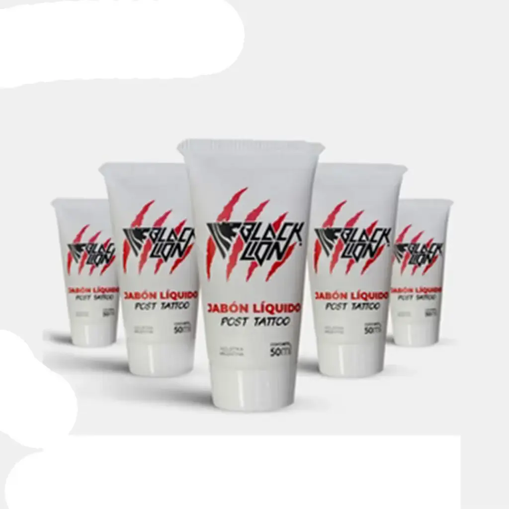 JABON LIQUIDO POST TATTOO BLACK LION 50ml X20