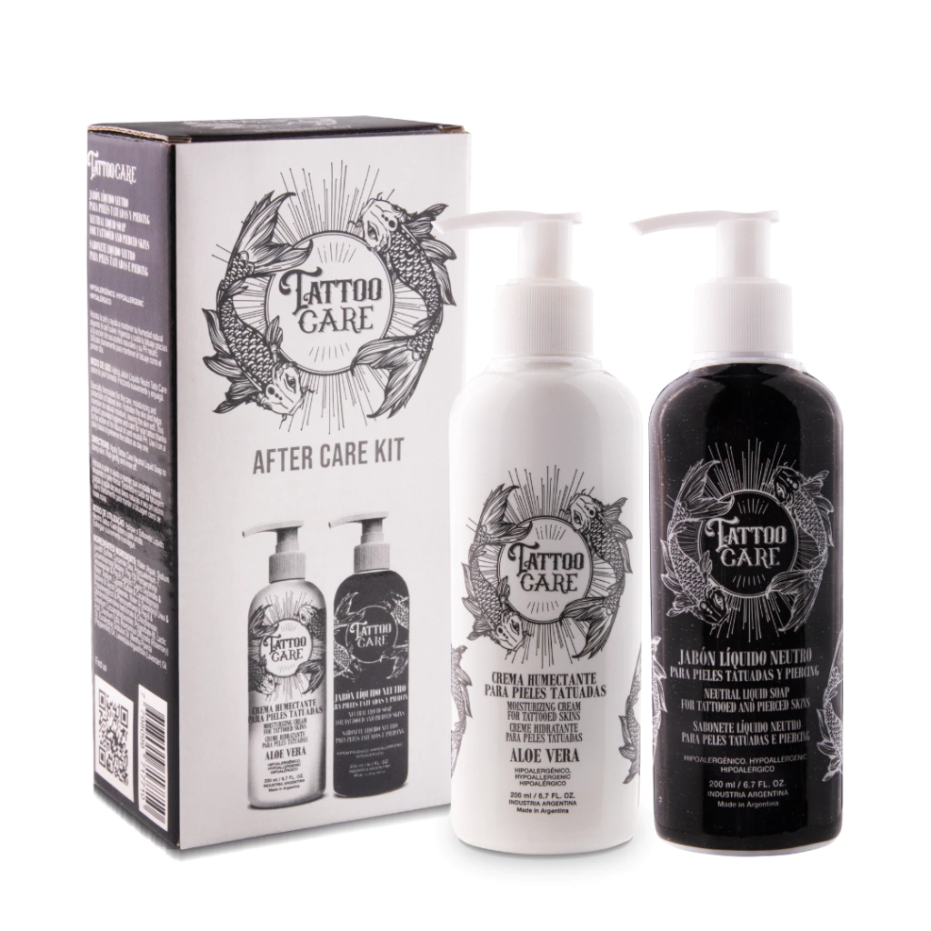KIT jabon + crema post tattoo TATTOO CARE 200ml