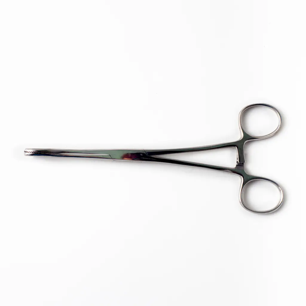Pinza oval abierta. 18 cm