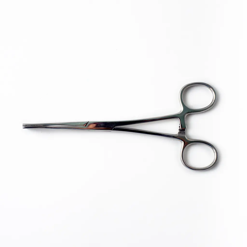 Pinza triangular abierta mini. 15 cm