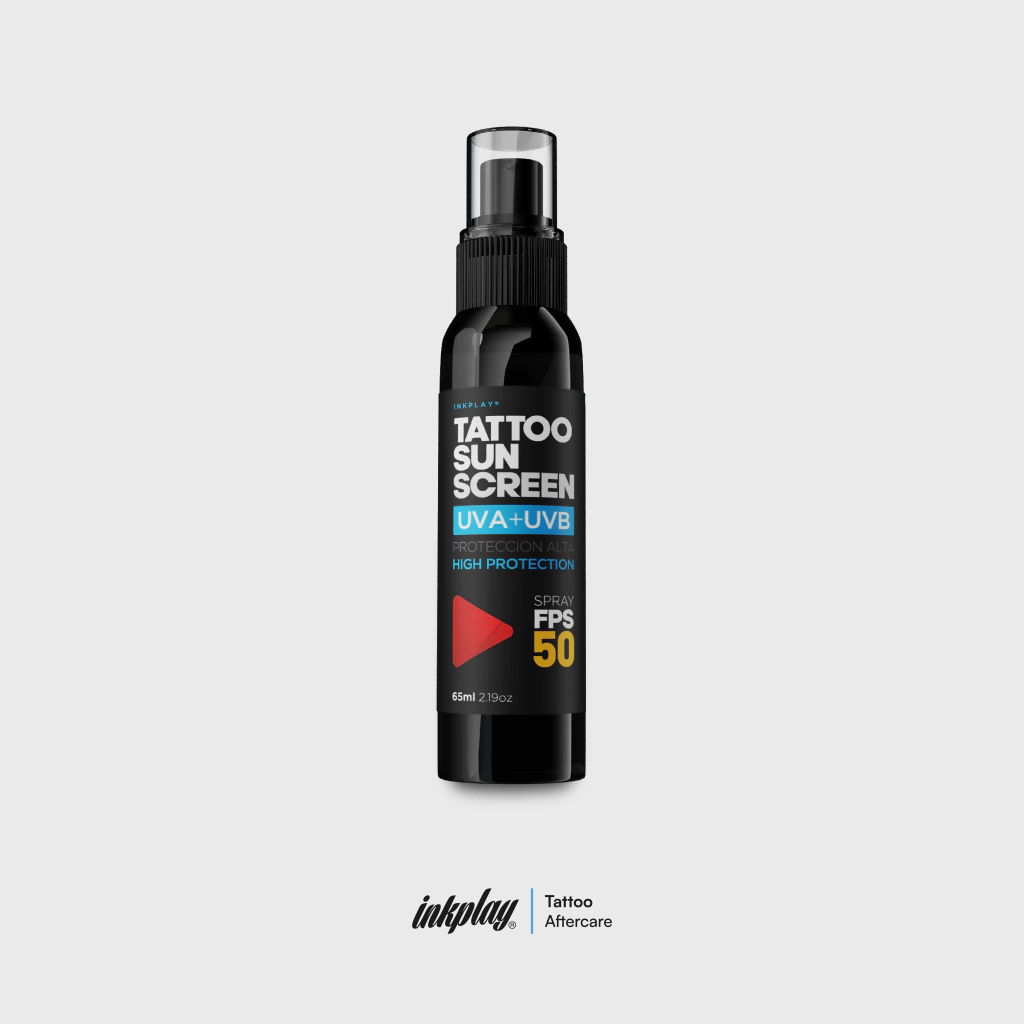 TATTOO SUN SCREEN FPS50 (Spray) 65ML Inkplay®