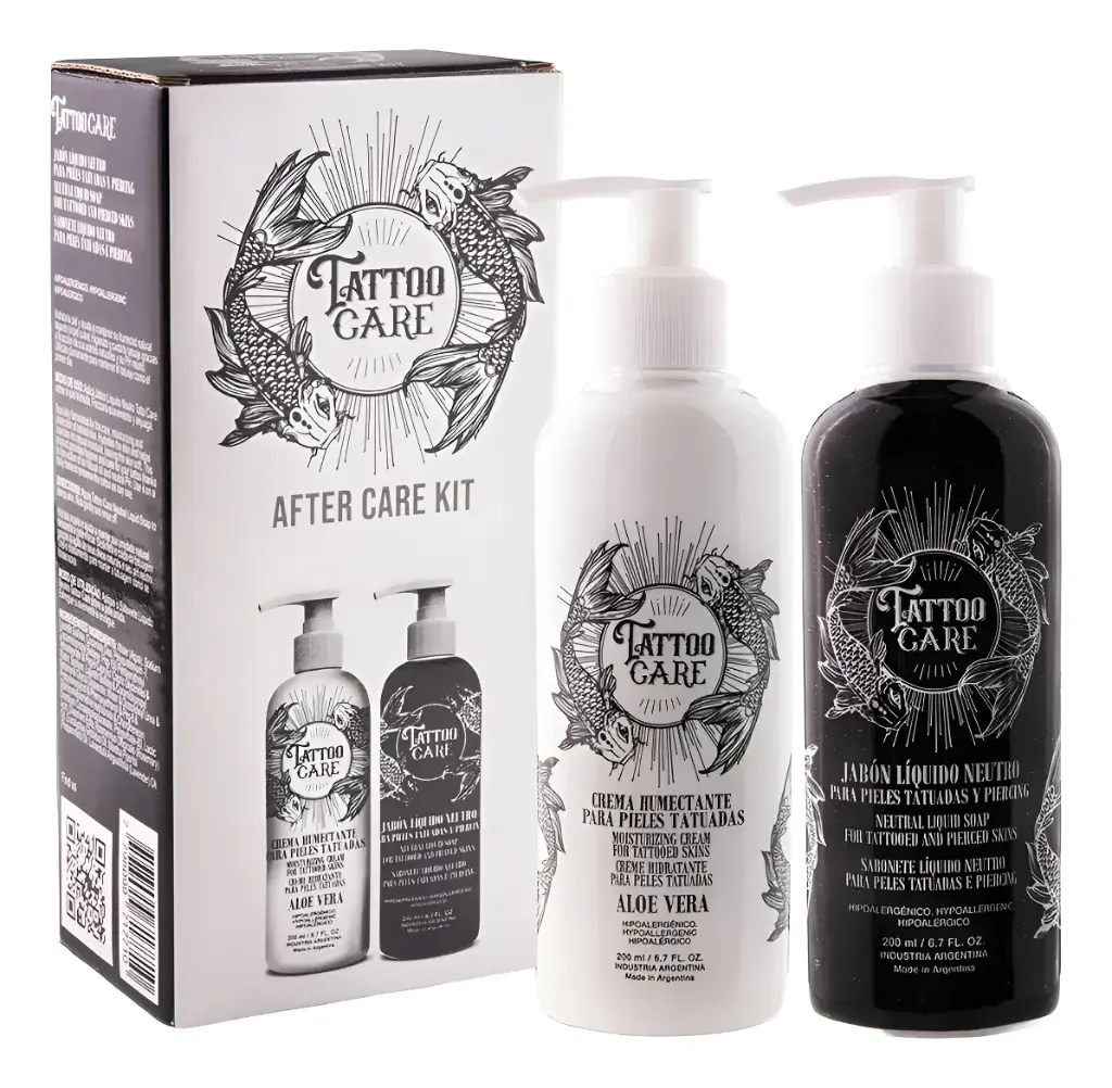 KIT CURADO jabon + crema TATTOO CARE 200ml