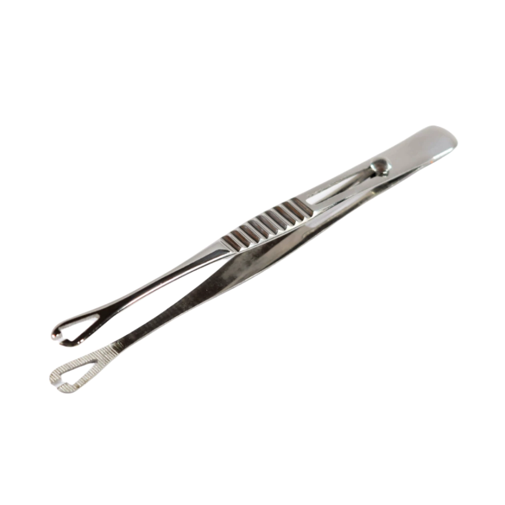 PINZA DISECCIÓN TRIANGULAR ABIERTA 14 cm