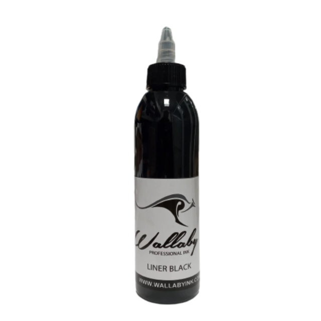 Wallaby Ink Liner Black 8oz. 240ml