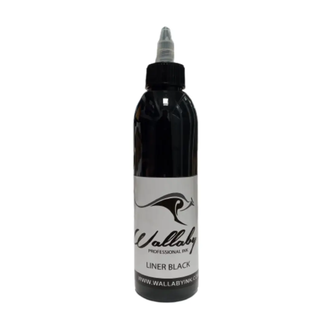 Wallaby Ink Liner Black 4oz. 120 ml