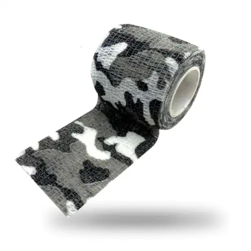 Cinta cubre grip ancho 5 cm Camuflada Nieve 1 U