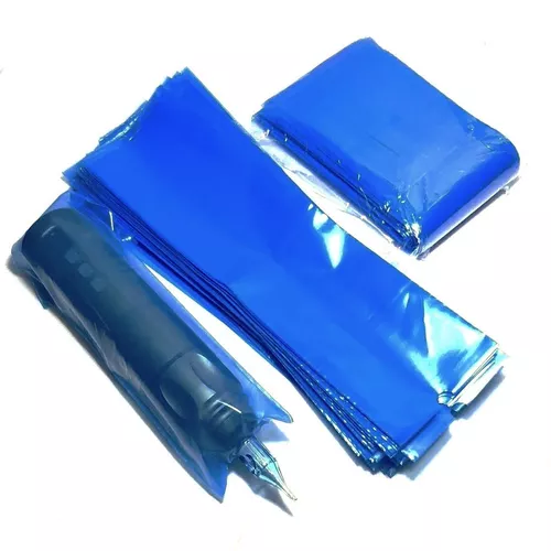 Cubre pen universal transparente azul