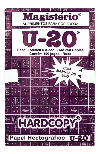 [IST-010] Resma papel hectográfico U-20 Magisterio x 100 hoj