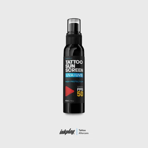 [CUT-117] TATTOO SUN SCREEN FPS50 (Spray) 65ML Inkplay®