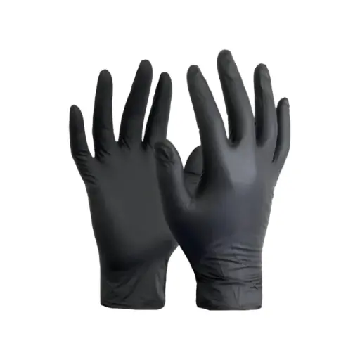 [GTE-1] GUANTE NITRILO NEGRO TALLE M