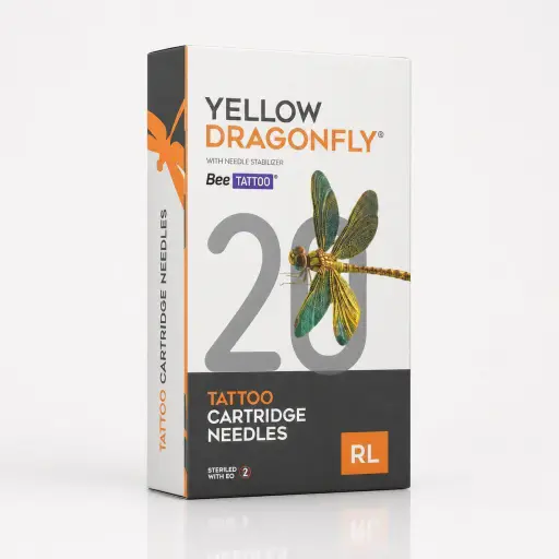 CARTUCHO YELLOW DRAGONFLY RL (Round Liner)