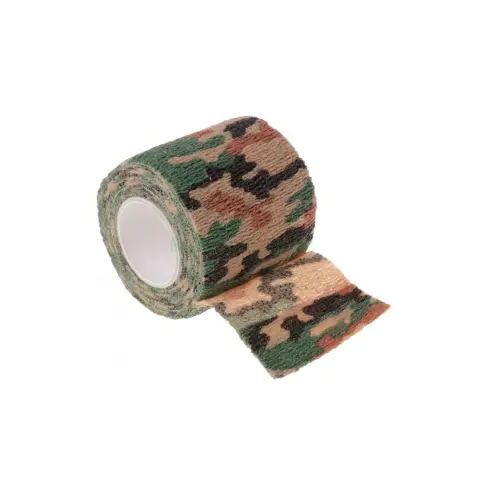 [PYT-153] Cinta cubre grip ancho 5 cm Camuflada Marron 1 U