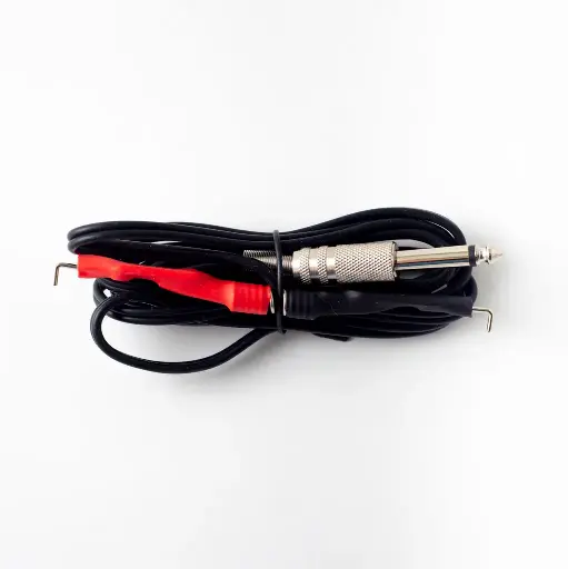 [CLI-021] Clip cable silicona Negro