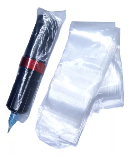 [IDE-023] Cubre pen universal transparente blanco c/adhesivo